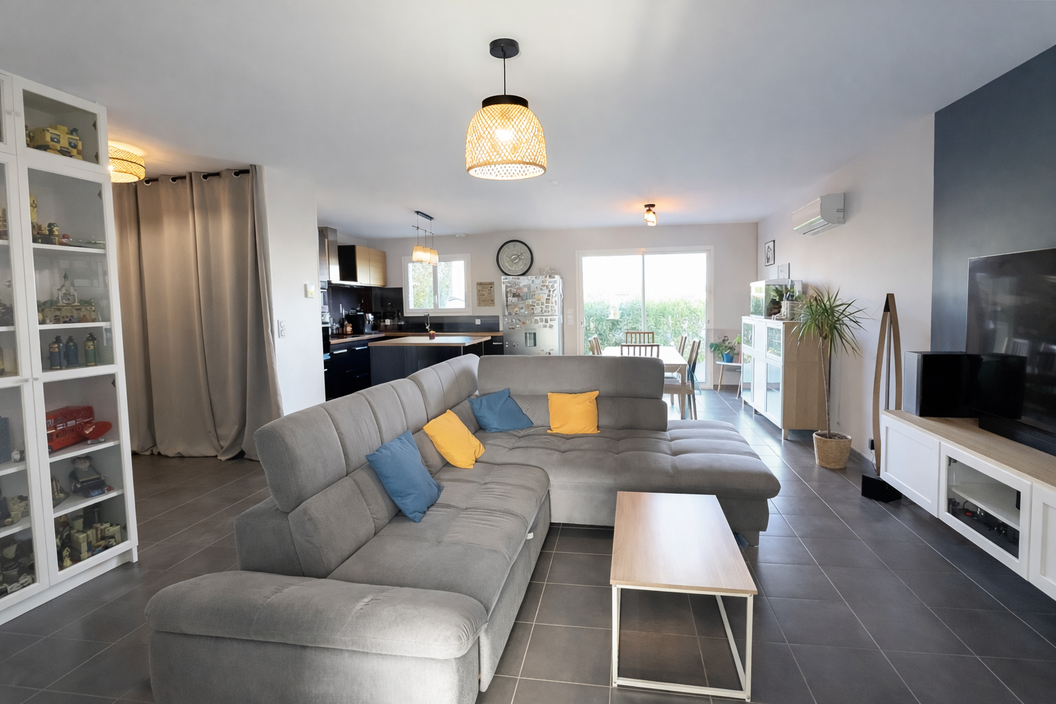 photo salon vue canapé