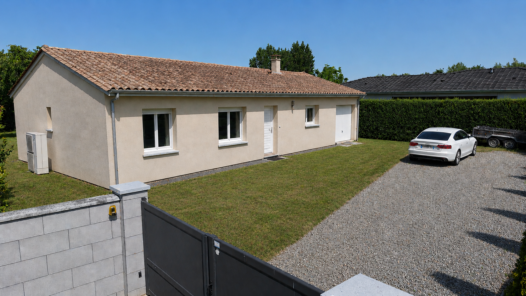 drone facçade à garder